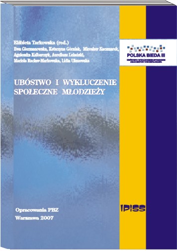 UBÓSTWO I WYKLUCZENIE SPOŁECZNE MŁODZIEŻY